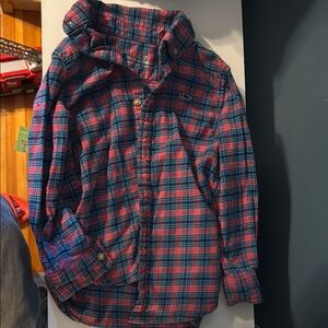 Kids Plaid Jacket - Blue and Red
